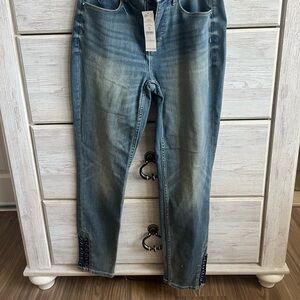 High rise skinny crop jean by White House Black Market